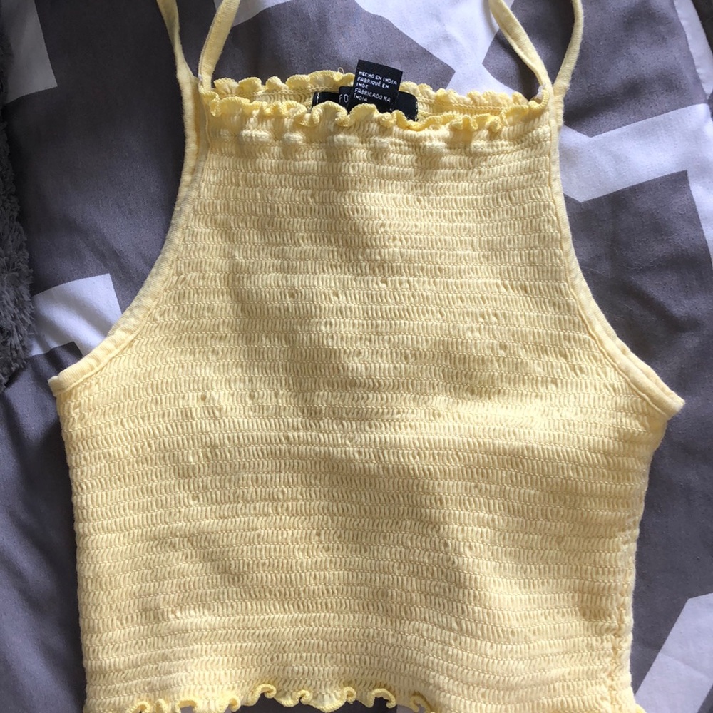 forever 21 crop summery top